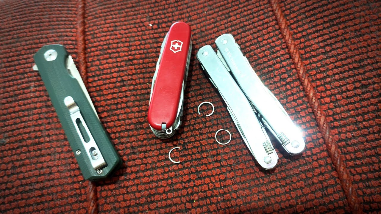 EDC набор Victorinox - лопнули кольца - YouTube