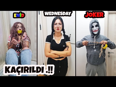 JOKER ENİD'İ KAÇIRDI ! | WEDNESDAY ADDAMS ÇOK SİNİRLİ | EYLÜL LAL