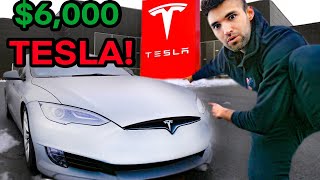BUYING WORLD'S CHEAPEST TESLA (Only $6,000)!