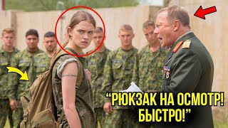 видео: Они Сорвали С Неё Рюкзак Для Досмотра... Но Спокойный Приказ Генерала: «Отставить» - Шокировал Всех! картинка: Они Сорвали С Неё Рюкзак Для Досмотра... Но Спокойный Приказ Генерала: «Отставить» - Шокировал Всех!