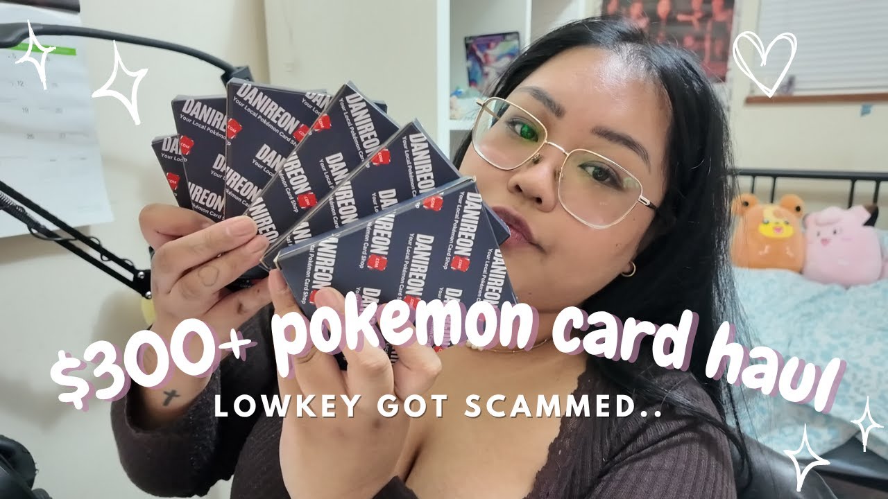 Я потратил более 300 долларов на карточки с покемонами... | покупка карточек из магазина Danireon...