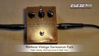 Hartman Vintage Germanium Fuzz Demo - YouTube