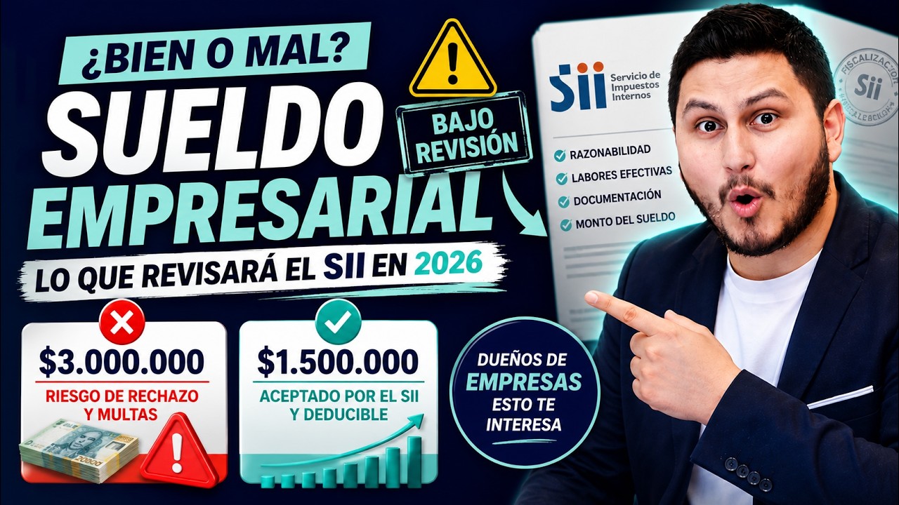 Cómo Definir Correctamente tu SUELDO EMRPESARIAL y Evitar Problemas Tributarios