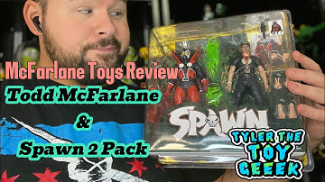 Todd McFarlane and Spawn 2 Pack Action Figure Review