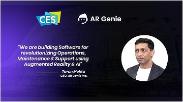 AR Genie CES 2024 Highlights: CEO Tarun Mehta Interview