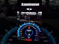 Koenigsegg One Top Speed #automobile #lamborghini #ferrari #mercedes #hypercar #supercar #dragrace