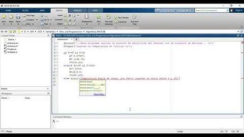 Uso y Aplicaciones de MATLAB en Ingenieria Quimica