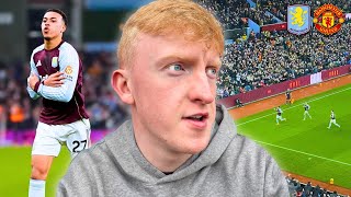 INCREDIBLE ATMOSPHERE as Aston Villa BEAT Man Utd! 🤯