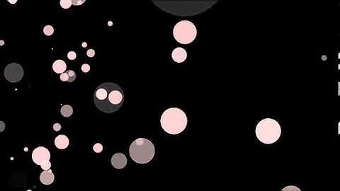 bokeh particles left fly 3d space - HD transition