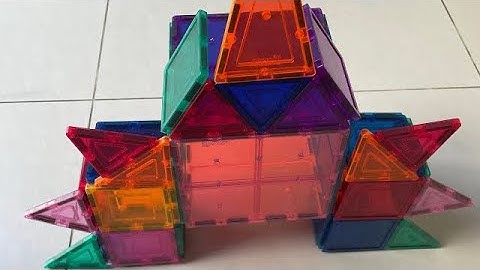 Build a PICCASOTILES ROBOT | Magnetic building blocks|picassotiles ideas(2023)( today)