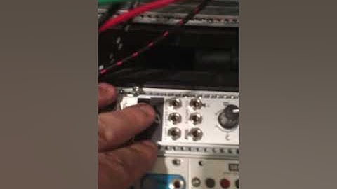 HOW TO FIT A 3U EURORACK MODULE INTO 1U TILE RAILS - QUICK AND DIRTY HACK