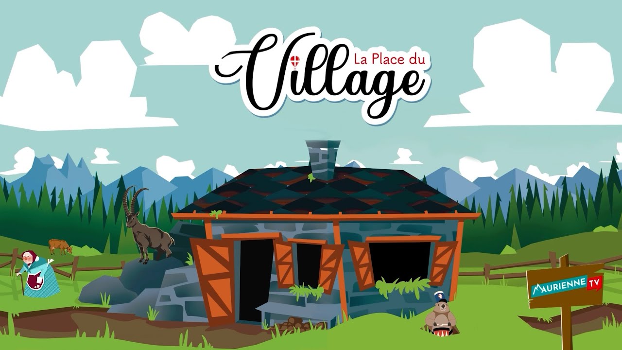 La Place du Village - Découverte du village de Montaimont