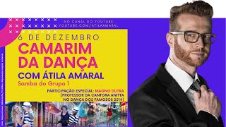 Magno Dutra, partner da Anitta, no CAMARIM DA DANÇA falando tudo sobre o Samba do Grupo 1| 6/12/2020
