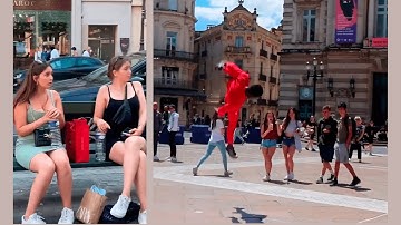 Flips in public REACTION 2021! Insane Flips in PUBLIC Ibra Acro Boy!