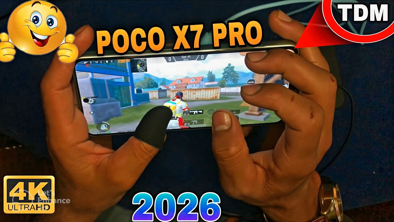 Poco x7 pro vs INFINIX GT 30 pro pubg test 🔥 ( TDM) GAMEPLAY? 2026 