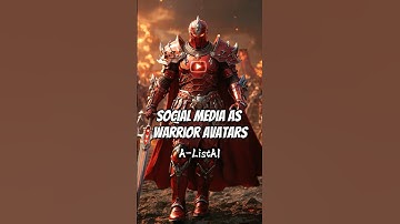 Social Media Reimagined as Warrior Avatars ⚔️📱#aiart  #ai  #viralvideo #viral  #shortsfeed  #shorts