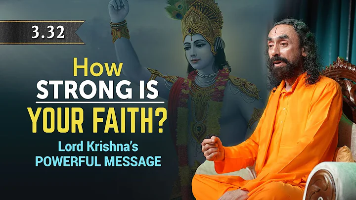 How to Overcome Lack of FAITH? Lord Krishna Reveals | Swami Mukundananda | Bhagavad Gita