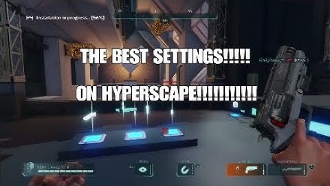 HYPERSCAPE  *BEST CONSOLE SETTINGS* (Very helpful)