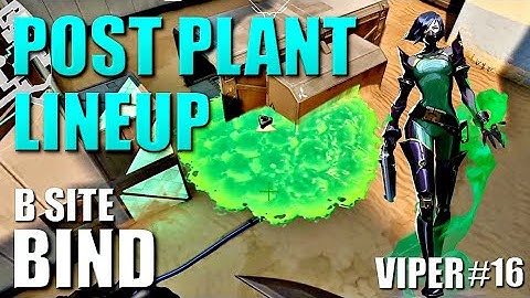 VIPER LINEUPS - BIND - Post Plant Snake Bite Molly Setup Guides #16 - B Site - Left Default