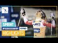First ever sprint win for johaug  womens sprint  re  fis cross country