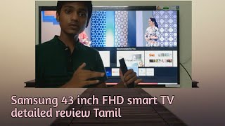 Samsung led smart tv 43 inch detailed review in Tamil