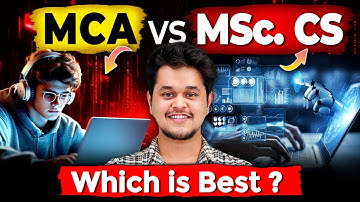💥MCA vs MSc CS: Which is Better in 2025?🤩Jobs, Salary and Placements🤔#mca #msc #placements #Jobs