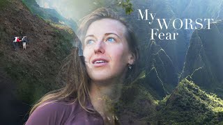 Facing Fear on Steep Cliff Edges   Sketchbook Diaries Backpacking the Napali Coast, Hawaii