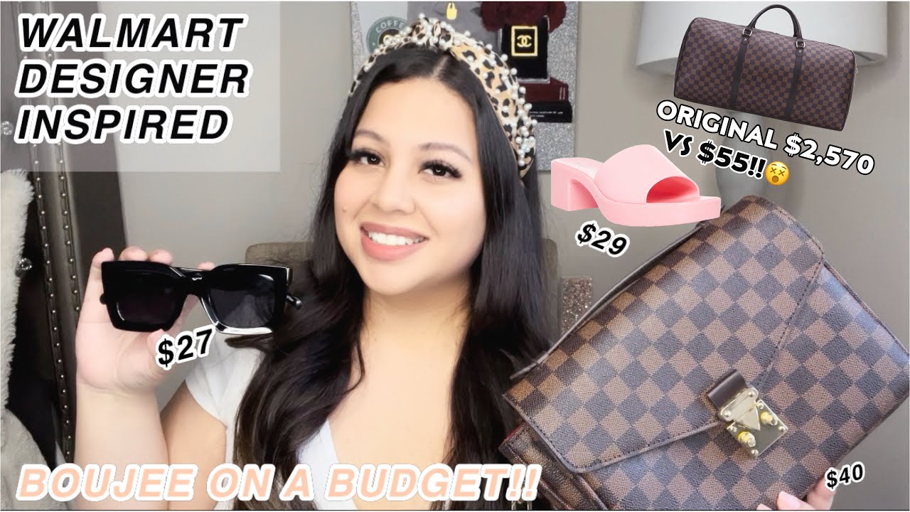 LOUIS VUITTON INSPIRED WALMART HAUL, HAUL+REVIEW, BOUJEE ON A BUDGET