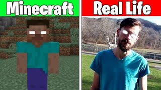 Realistic Minecraft | Real Life vs Minecraft | Realistic Slime, Water, Lava #415