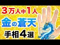 【手相】青天井のさらに上！金の蒼天手相４選【マネージメントフィッシュ（経営魚紋）】