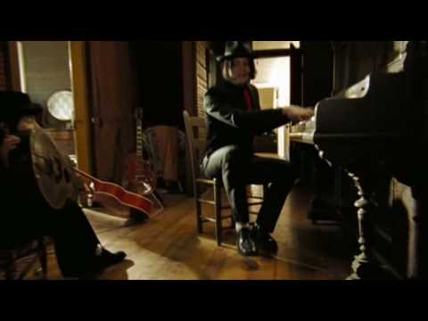 Jack White plays some blues on the piano!