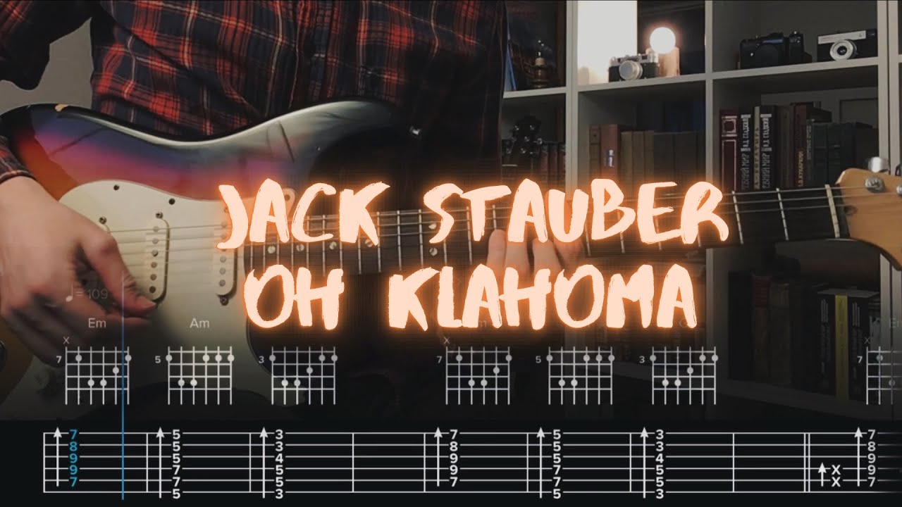 Oh Klahoma Jack Stauber Сover / Guitar Tab / Lesson / Tutorial