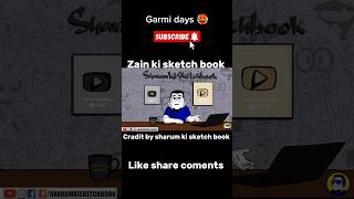 garmi days.🥵 Cradit by @SharumKiSketchbook #animated #cartoon #viral #shorts #trending