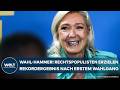 KOMMUNALWAHLEN IN FRANKREICH: Rechtspopulistische "Rassemblent National" verdreifacht Ergebnisse