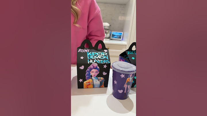KPOP DEMON HUNTER HAPPY MEALS 🤩💕💙