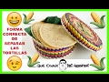 COMO DESPEGAR O SEPARAR LAS TORTILLAS (LA FORMA CORRECTA)