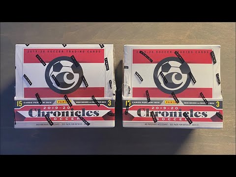 Break #29 - 2019/20 Panini Chronicles Soccer Tmall Box Pick Your