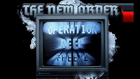 TNO: Operation Deep Freeze// Startup Theme