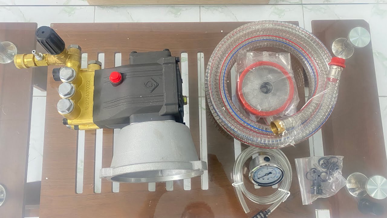 Đầu bơm cao áp 3kw LUTIAN 18127 Chính hãng chưa đến 5tr cực bền bỉ 