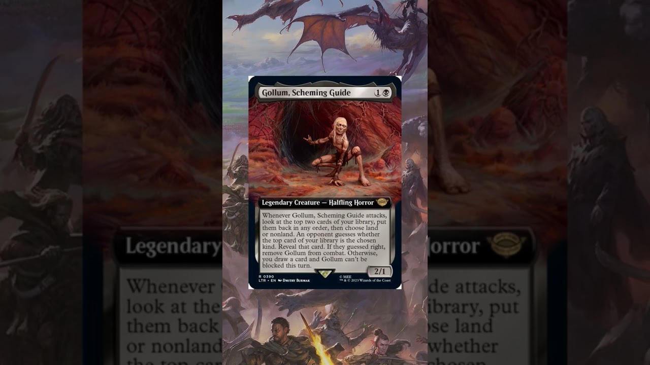 Gollum, Scheming Guide (The Lord of the Rings: Tales of Middle Earth) -  Gatherer - Magic: The Gathering