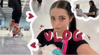 chill skating vlog ~ making leg warmers and skating ~ mads skates