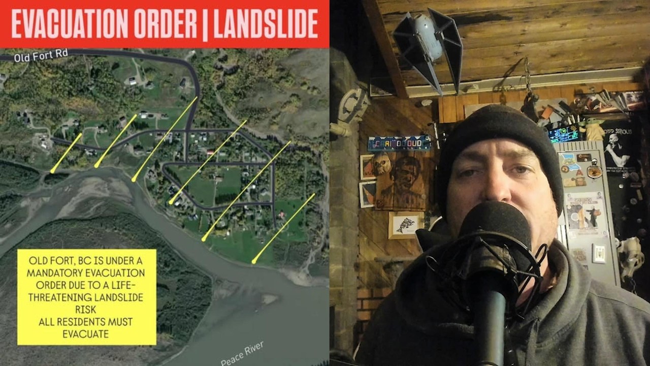 Old Fort BC Must EVACUATE IMMEDIATELY Due To Landslide Risk!! - YouTube