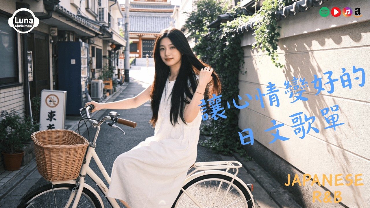 Japanese R&B｜讓人心情變好的日文歌單｜把煩惱留給昨天，讓今天過得更輕鬆一點｜J-POP｜休閒歌單｜放鬆 / 抒情 / Chill / 好心情 / 治愈系 | LunaMusicRadio