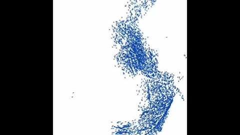 Standard SPP model of Vicsek et al. (N=0.5), (1995)
