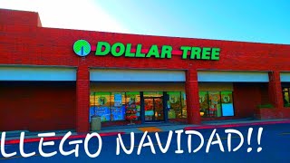 NAVIDAD EN DOLLAR TREE!!!/TIENDA DE DOLLAR TREE.