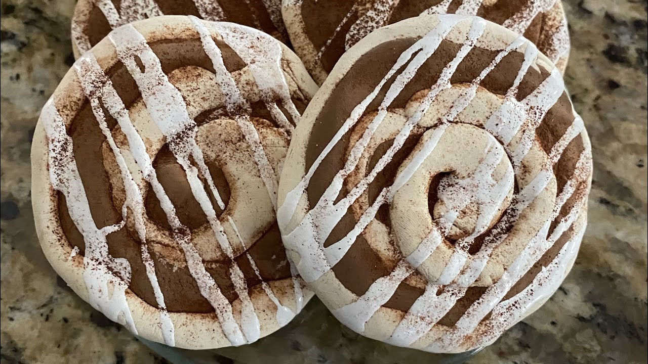 Fall faux food series | Cinnamon rolls