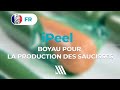 iPeel. Boyau perméable pour la production des saucisses. Atlantis-Pak.