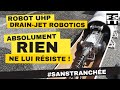 Innovation sans tranche  hydrofraisage trs haute pression par robot camera