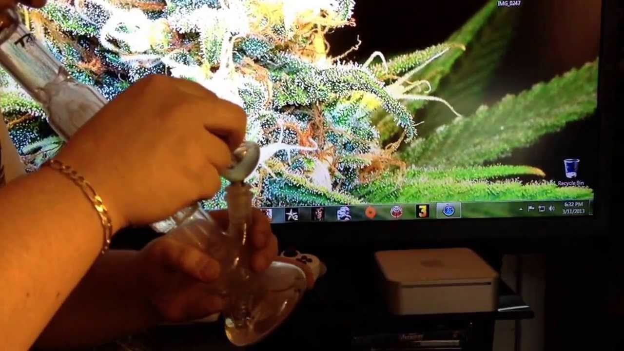 double tree perk bong hit.