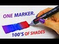 1 MARKER, 100'S OF COLORS: Testing Chameleon Markers 1 MARKER, 100'S OF COLORS: Testing Chameleon Markers